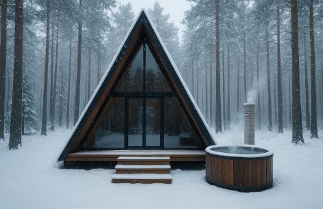 Шале з бочкою Kazka House